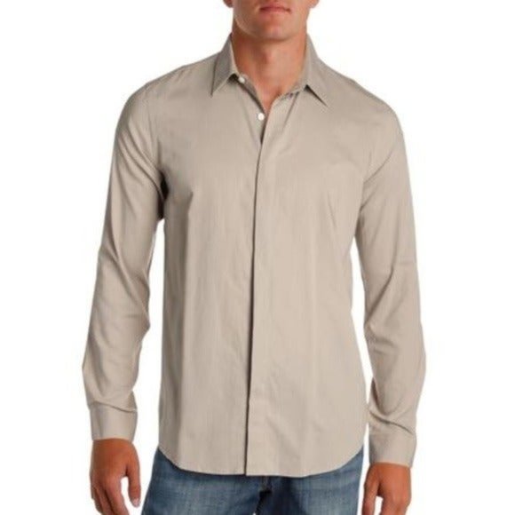 Theory Other - Theory Men's Levy Crepe 2 Button-Up Shirt NWT